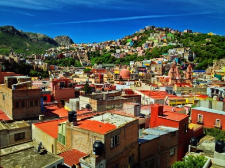 Afbeeldingen van The Colorful City of Guanajuato Mexico North America
