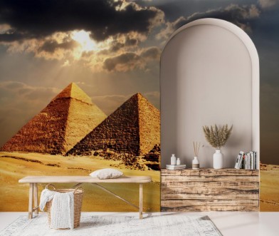 Afbeeldingen van Giza pyramids cairo egypt