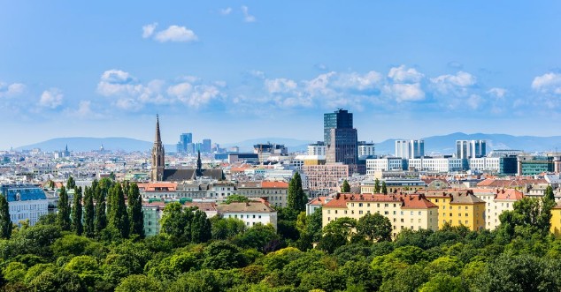Bild på Wien Skyline