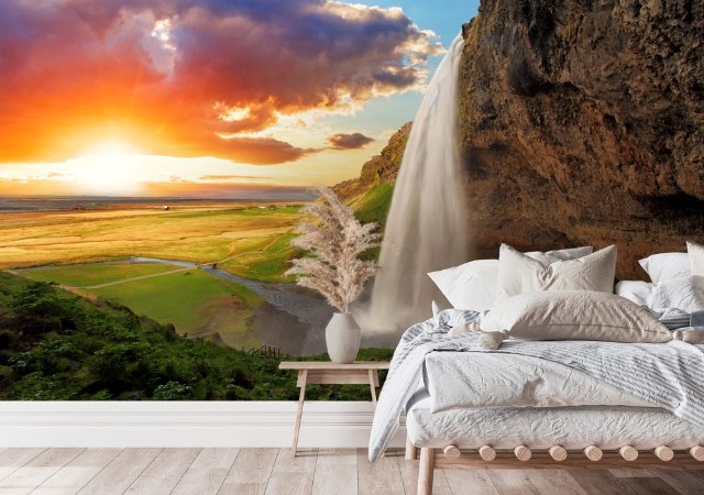 Picture of Waterfall Iceland - Seljalandsfoss