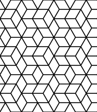 Image de Seamless geometric pattern with cubes