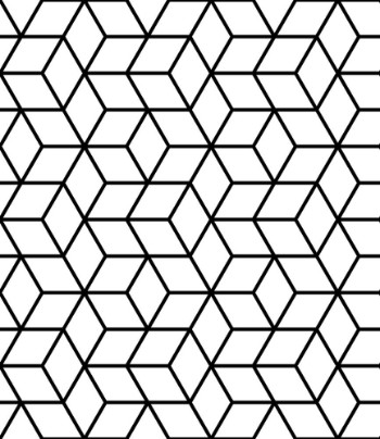 Picture of Seamless geometric pattern with cubes