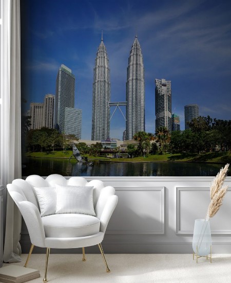 Picture of Petronas Twin Towers at Kuala Lumpur Malaysia