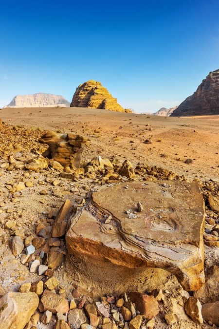 Picture of Wadi Rum desert reg