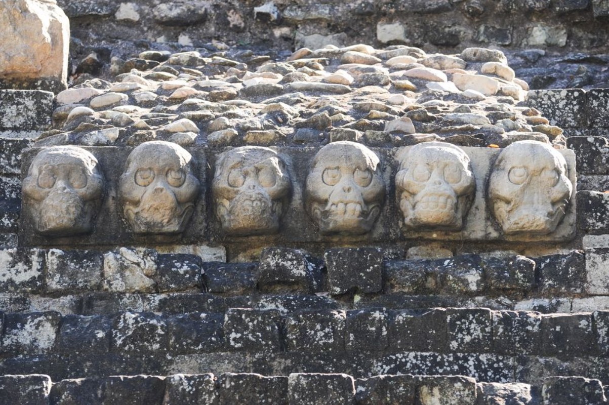 Afbeeldingen van The Mayan ruins of Copan