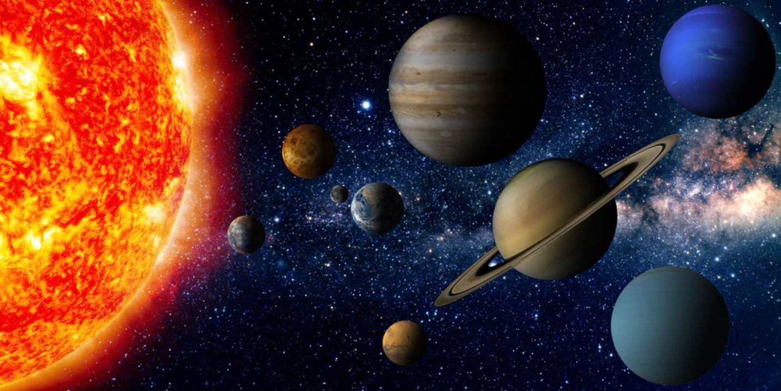 Bild på Solar system