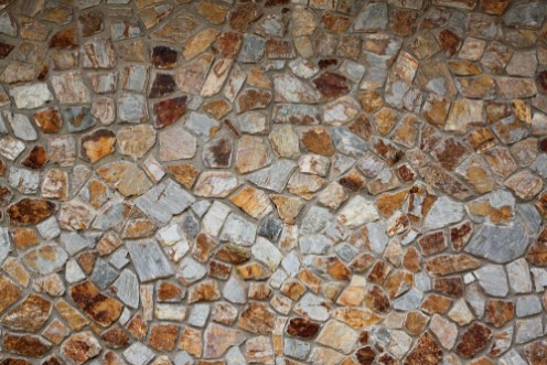 Picture of Stone wall that looked old