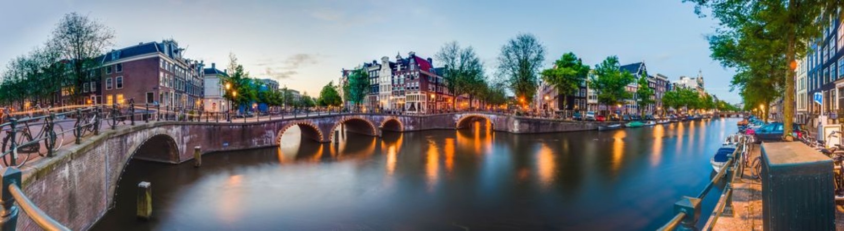 Picture of Keizersgracht canal in Amsterdam Netherlands