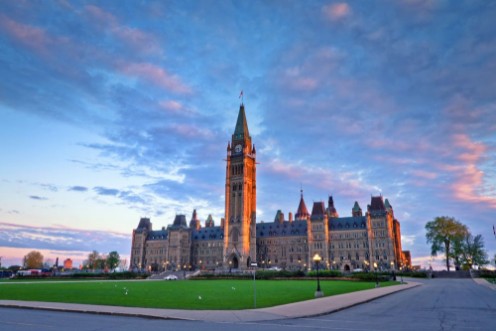 Afbeeldingen van View of Canada Parliament Building at Ottawa