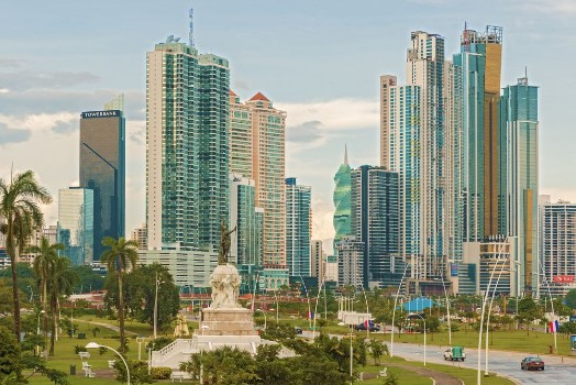 Bild på Panama City skyline