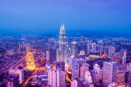 Bild på Kuala Lumpur skyline - Malaysia