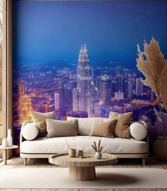 Afbeeldingen van Kuala Lumpur skyline - Malaysia