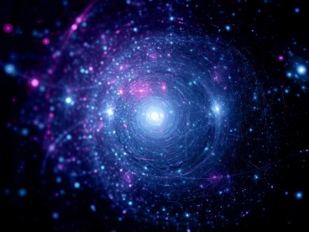 Picture of Blue pink star systems