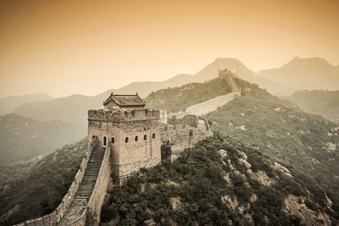 Picture of Great Wall of China at Jinshanling Section