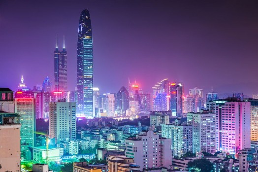 Picture of Shenzhen China Downtown Cityscape