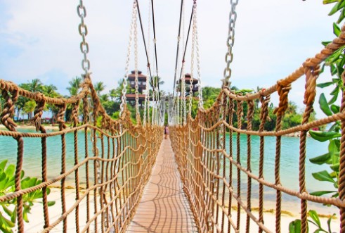 Image de Bridge on Sentosa Island