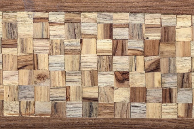 Picture of Wood square texture background