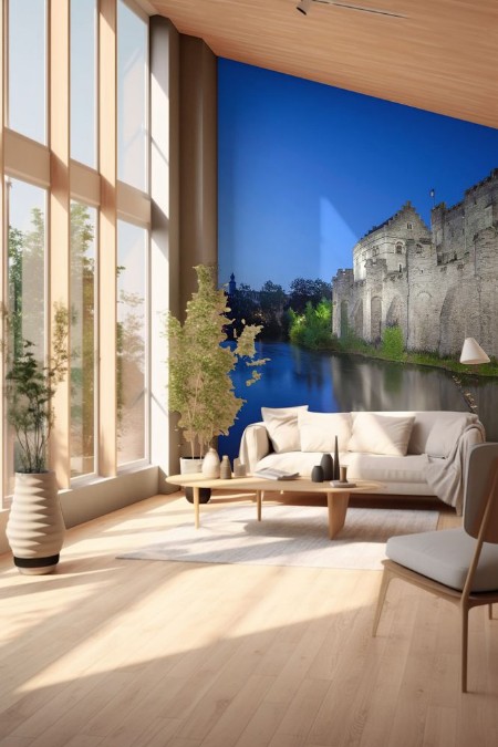 Picture of Gravensteen castle Ghent Belgium