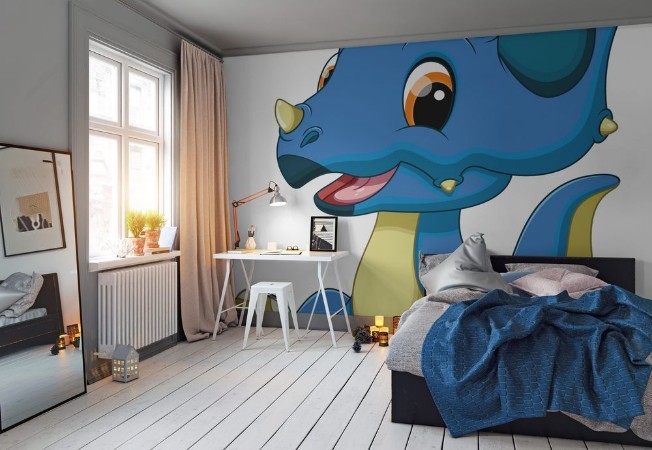 Afbeeldingen van Cute baby triceratops cartoon