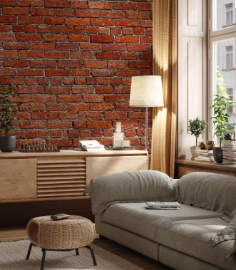 Image de The old red brick wall
