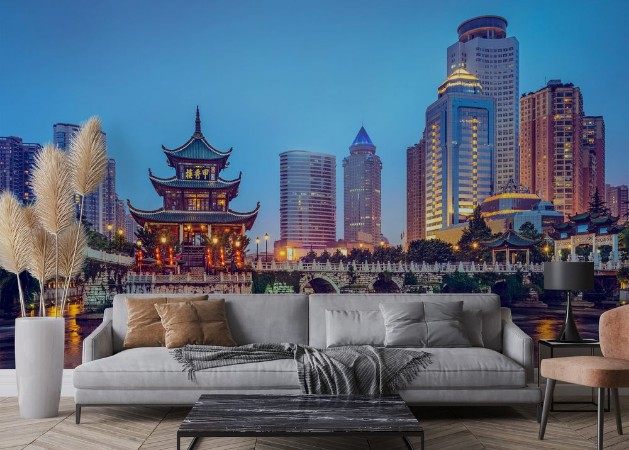 Picture of Guiyang China at Jiaxiu Pavilion