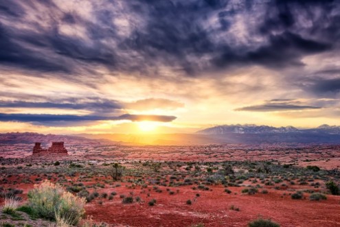 Picture of Sunrise in the Utah Desert