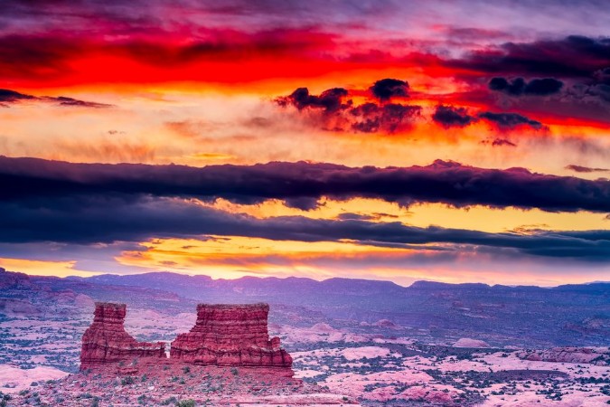 Bild på Sunrise in the Utah Desert