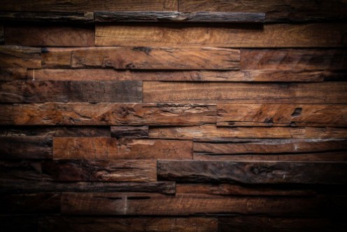 Design of dark wood background photowallpaper Scandiwall