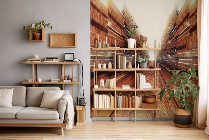 Image de Mega Libreria Biblioteca 3d Rendering