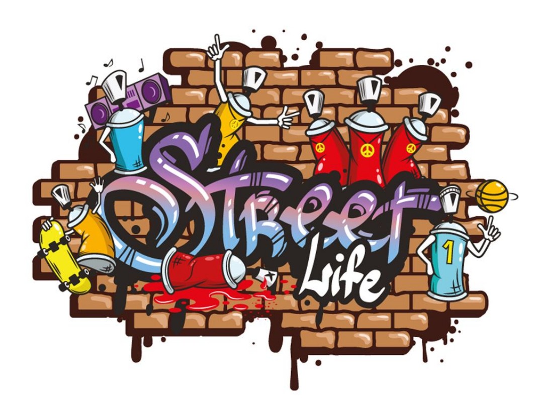 Image de Graffiti word characters composition