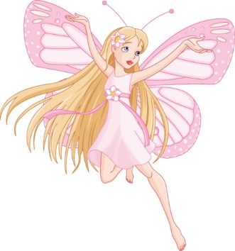 Picture of Beautiful flying fairy
