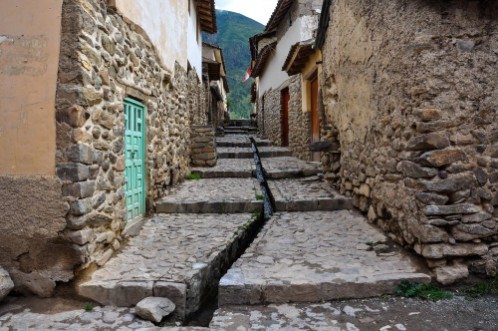 Bild på Ollantaytambo old streets Peru