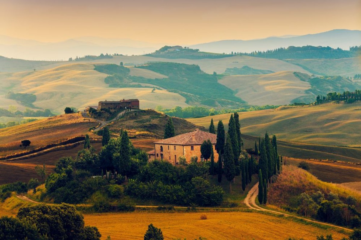 Bild på Tuscany Italy - San Quirico dOrcia