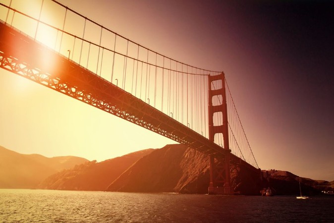 Picture of Golden Gate Bridge San Francisco USA