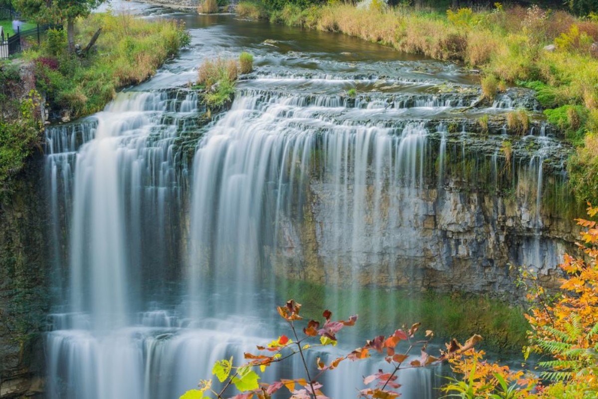 Bild på Websters falls in Hamilton Ontario Canada