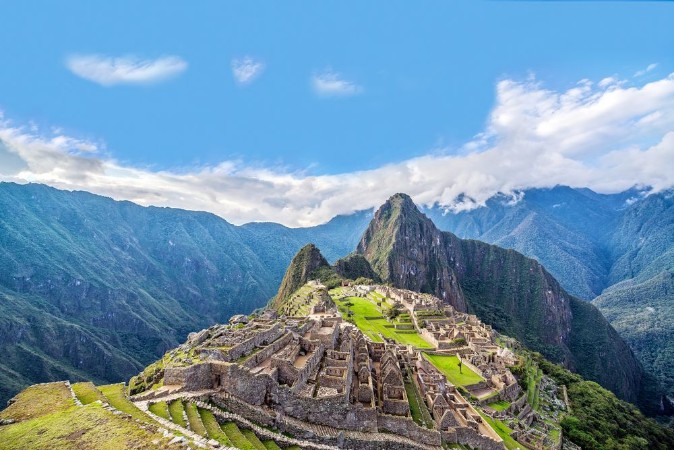 Afbeeldingen van Machu Picchu Panorama