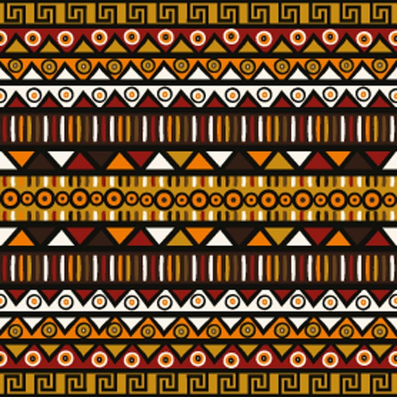 Bild på Ethnic decorative background Seamless pattern for wrapping pape