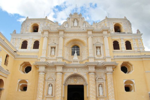 Afbeeldingen van Antigua Guatemala La Merced Church built in 1767