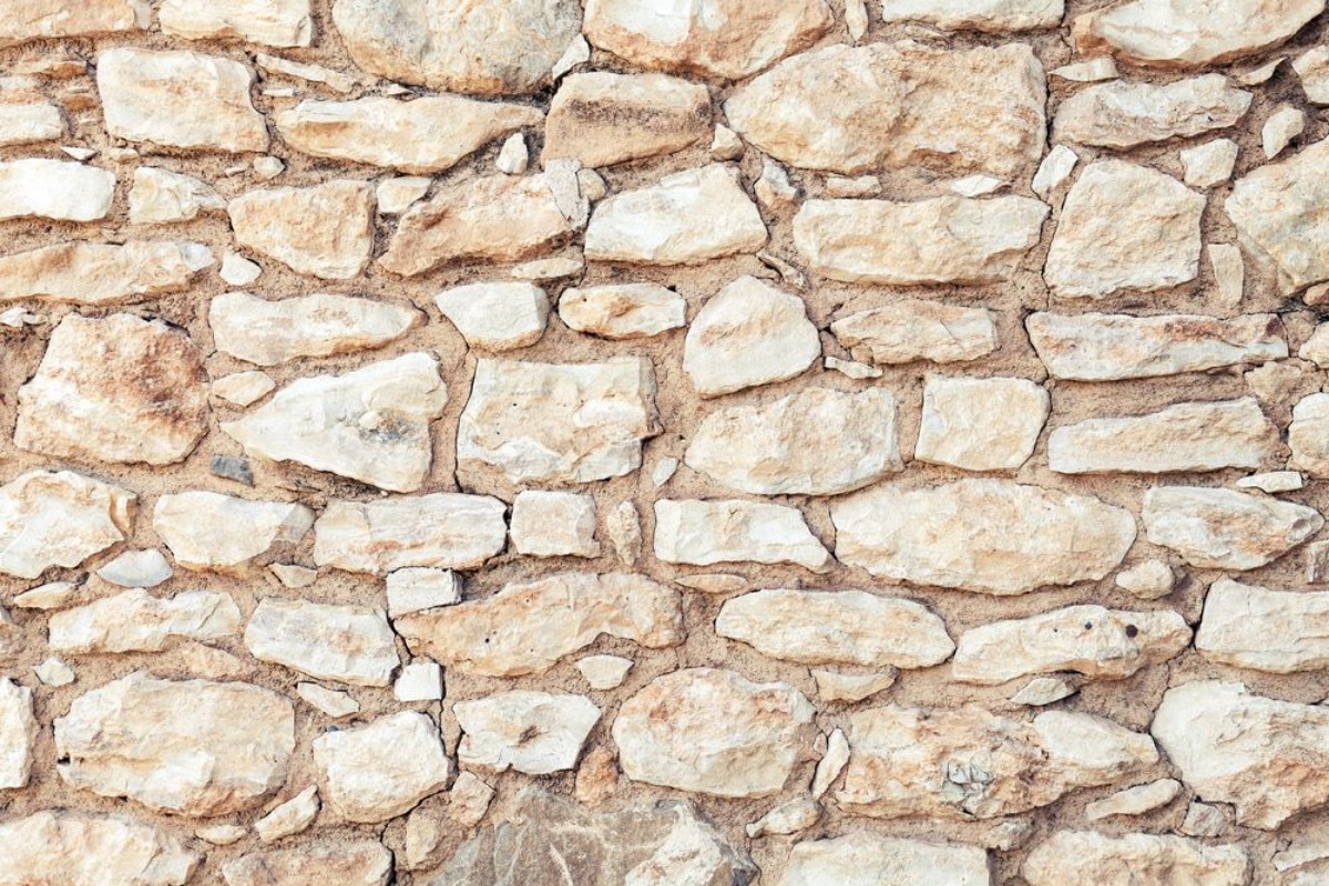 Image de Background photo texture of yellow stone wall
