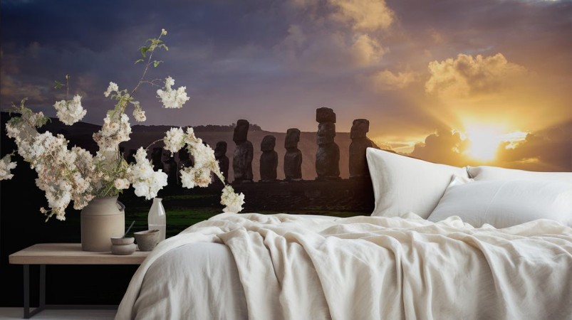 Picture of Dawn on Isla de Pascua Rapa Nui Easter Island