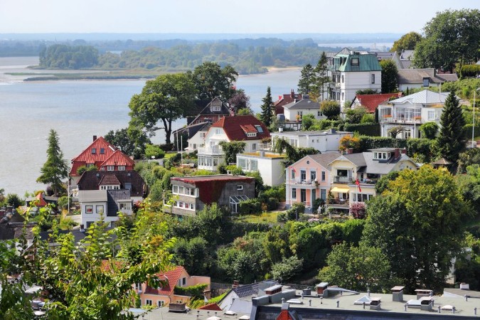Picture of Blankenese district in Hamburg