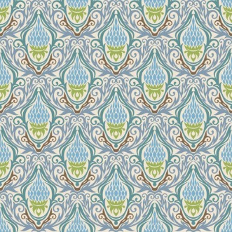 Image de Decoretive damask pattern background