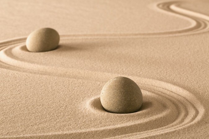 Picture of Zen stones