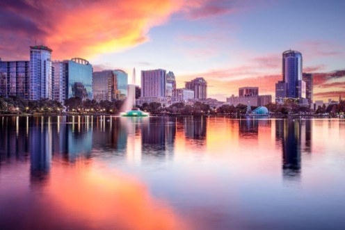 Bild på Orlando Florida Skyline