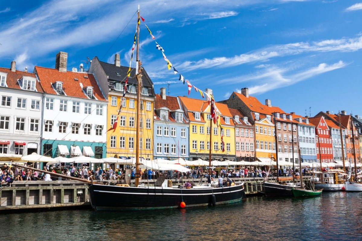 Image de Nyhavn à Copenhague, Danemark