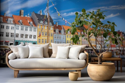 Picture of Nyhavn in Copenhagen Denmark