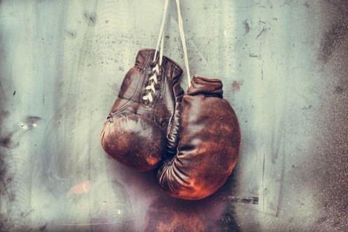 Picture of Old boxing gloves