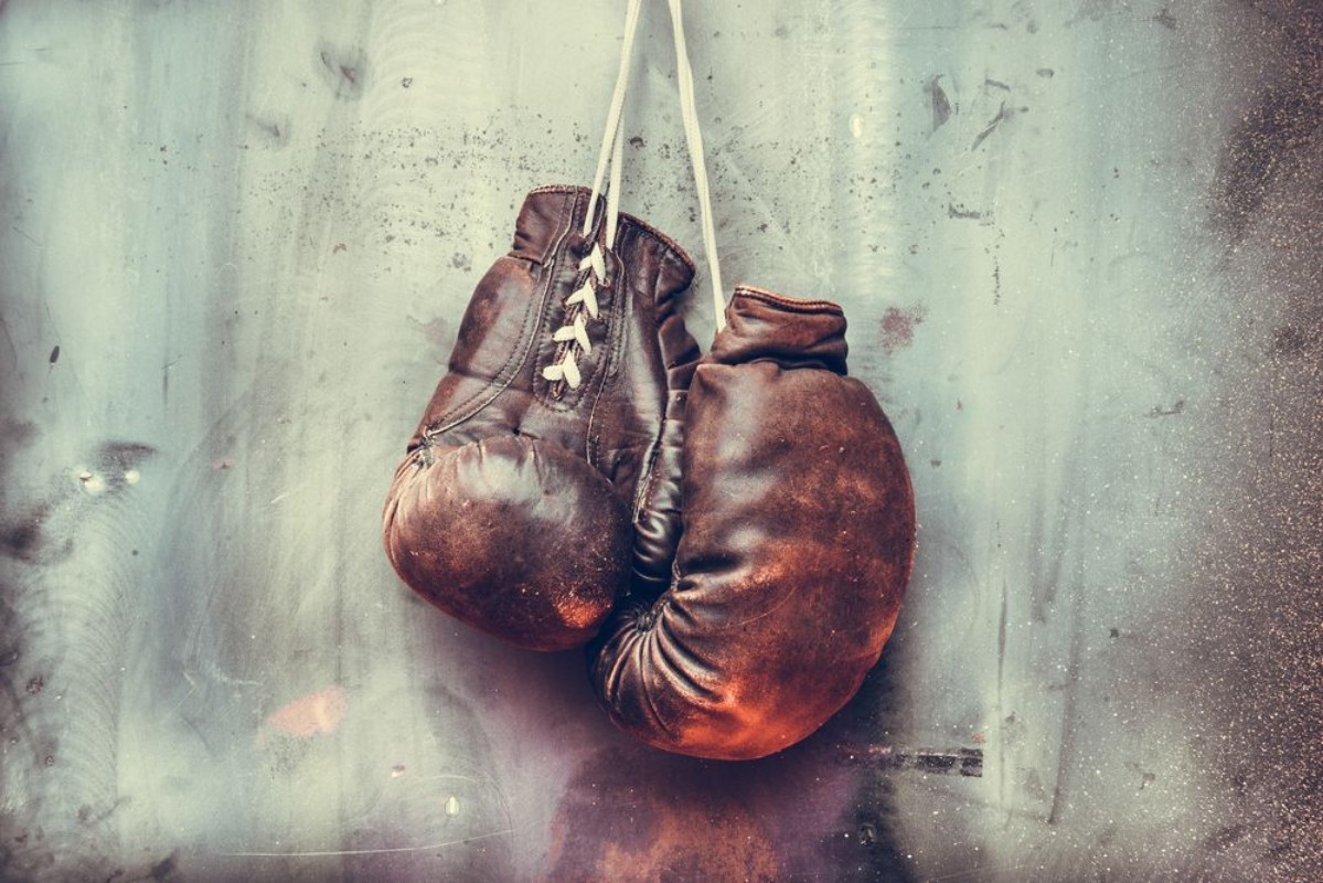 Image de Old boxing gloves