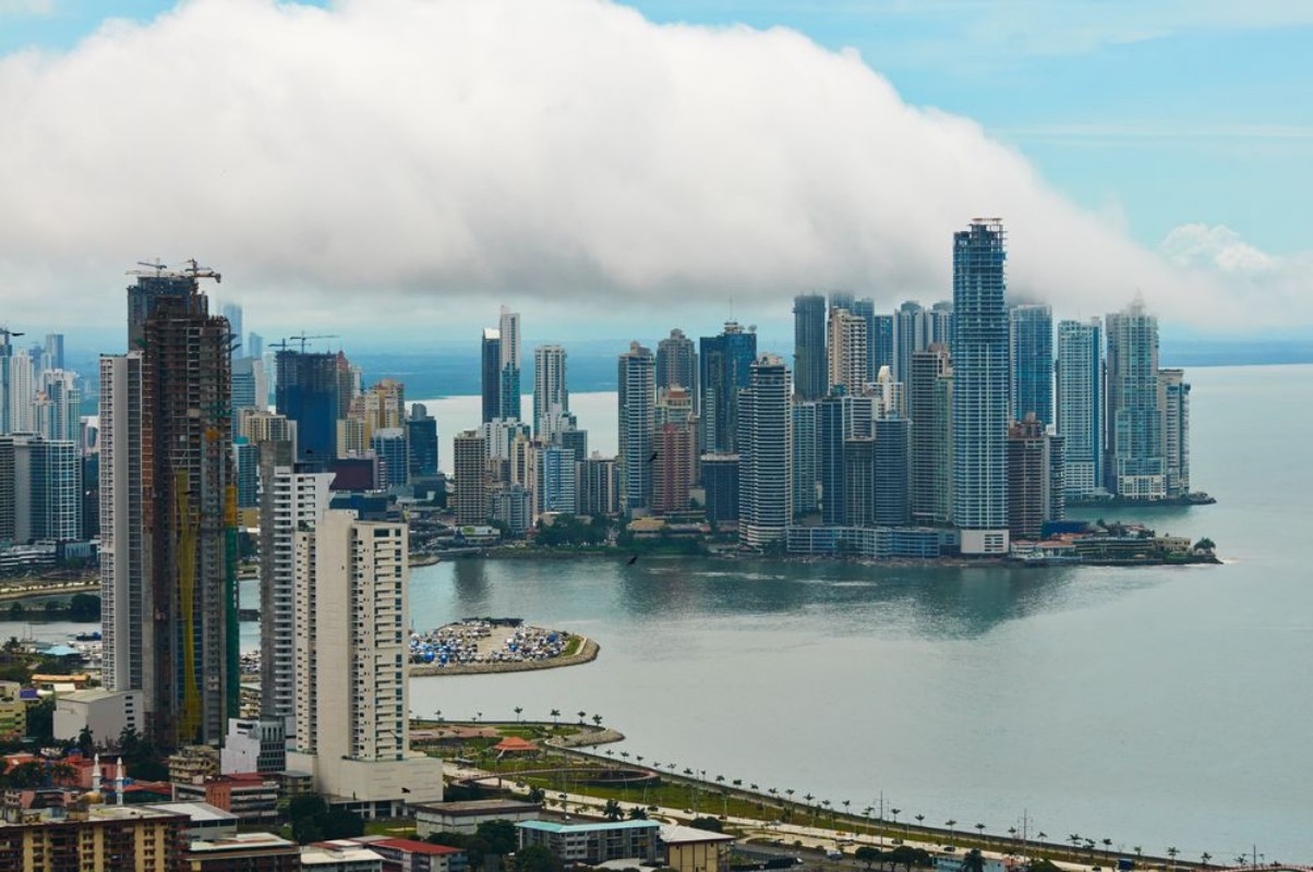 Afbeeldingen van Panama city landscape