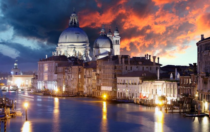 Afbeeldingen van Venice - Grand Canal and Basilica Santa Maria della Salute